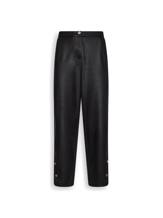 Elena Mirò Elena Mirò Pantaloni di tessuto P056P000584N033 Nero Cropp Fit