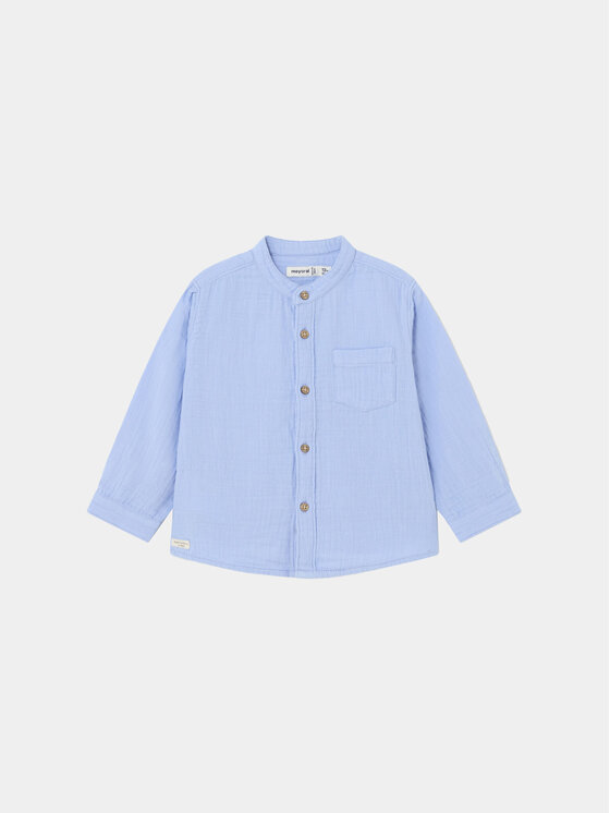 Mayoral Mayoral Hemd 1114 Blau Regular Fit
