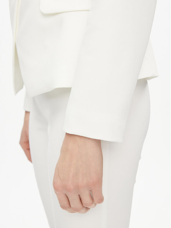 Rinascimento Rinascimento Giacca da abito CFC0117675003 Bianco Regular Fit