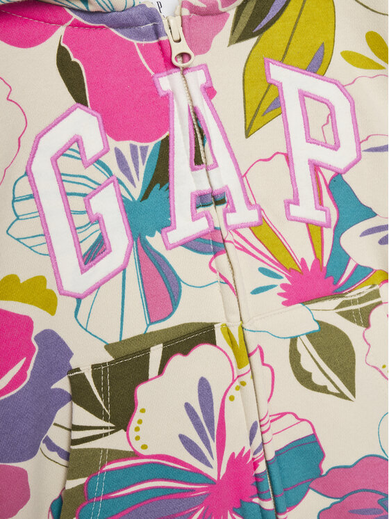 Gap Gap Majica dugih rukava 781861-01 Šarena Regular Fit