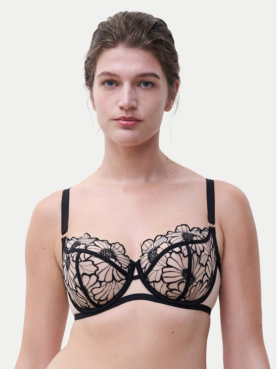Chantelle Biustonosz balkonetka Lush C22OM5 Beżowy