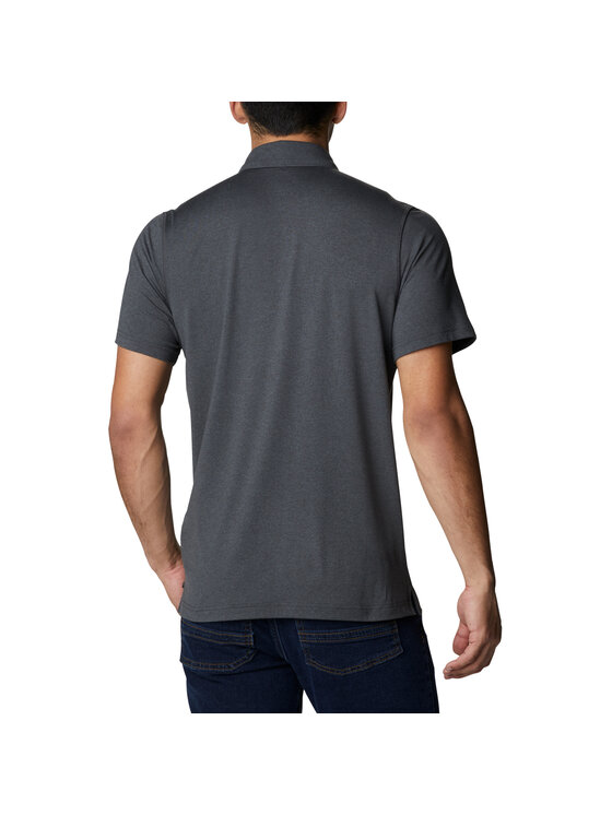 Columbia Columbia Polo Columbia Tech Trail Polo Shirt Szary Regular Fit