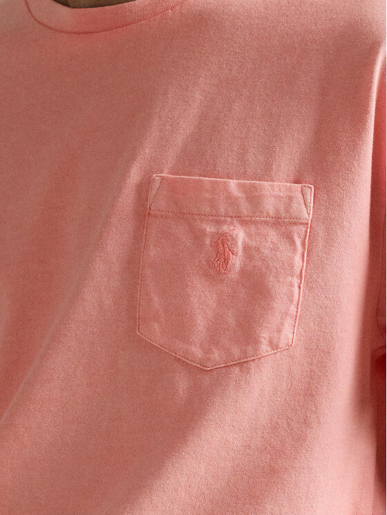 Polo Ralph Lauren Polo Ralph Lauren Tričko 710969628005 Ružová Custom Slim Fit