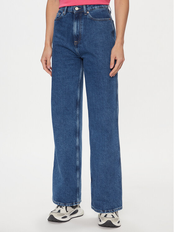 Tommy Jeans Tommy Jeans Teksad Claire DW0DW17191 Sinine Wide Leg