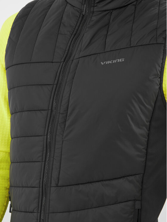 Viking Viking Kamizelka Blast Primaloft Man Czarny Regular Fit