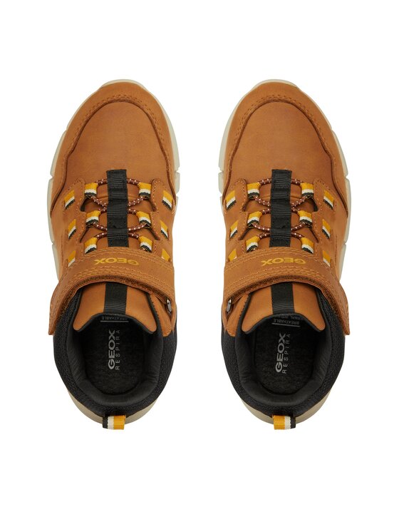 Geox Geox Gležnjarji J Flexyper Boy B Abx J949XA 032FU C6F2G S Rjava