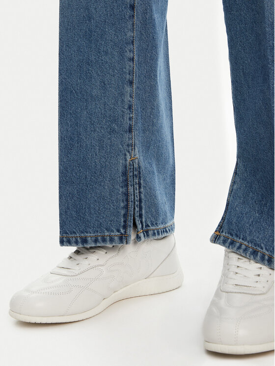 PINKO PINKO Jeans hlače Lovely 104600 Modra Loose Fit