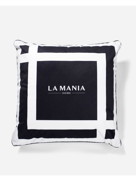 La Mania La Mania Poduszka dekoracyjna Bauhaus Duo I Czarny