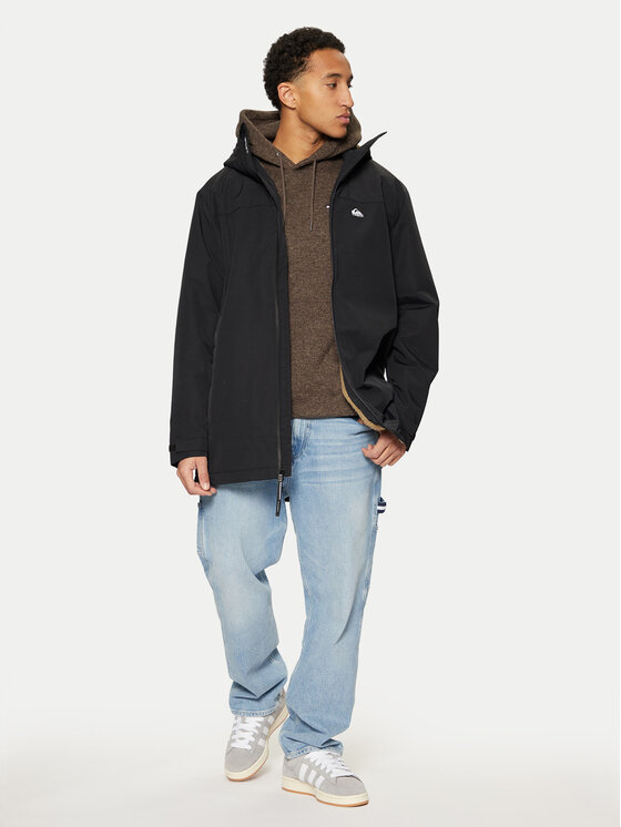 Quiksilver Quiksilver Parka Overcast 3K EQYJK04087 Czarny Regular Fit