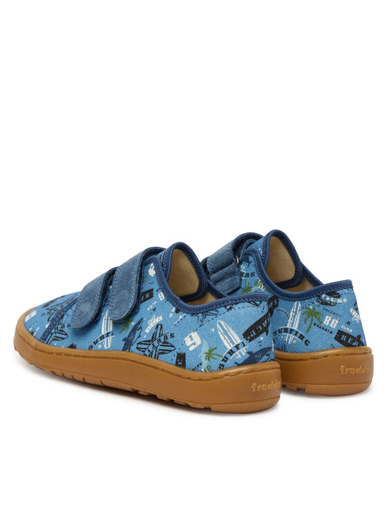 Froddo Froddo Тапочки Barefoot Canvas G1700440-6 D Голубий
