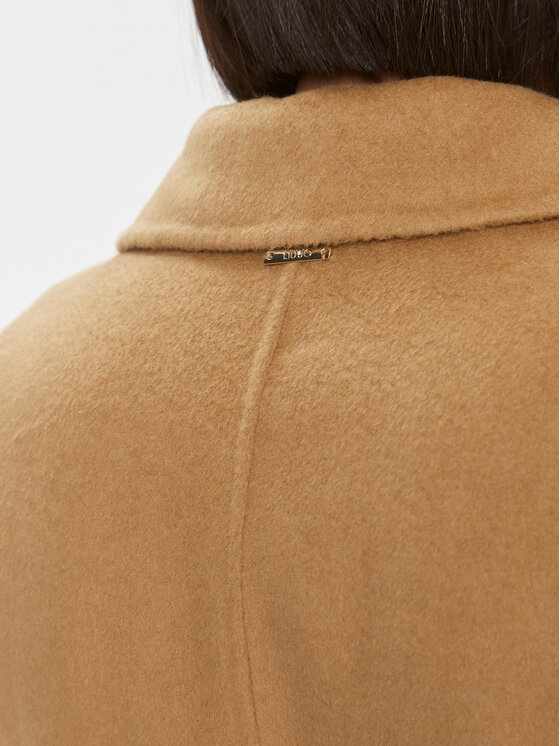 Liu Jo Liu Jo Cappotto di lana MF3242 T4627 Marrone Regular Fit
