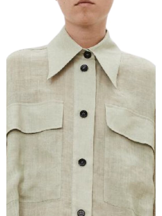 MeiMeiJ MeiMeiJ Camicia m5ej00-sable Multicolore Regular Fit