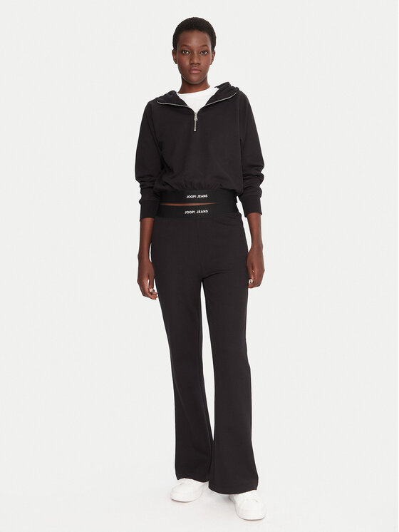 JOOP! Jeans JOOP! Jeans Teplákové nohavice Tuvana 30048514 Čierna Relaxed Fit