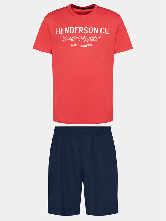 Henderson Pižama 41286 Rdeča Regular Fit