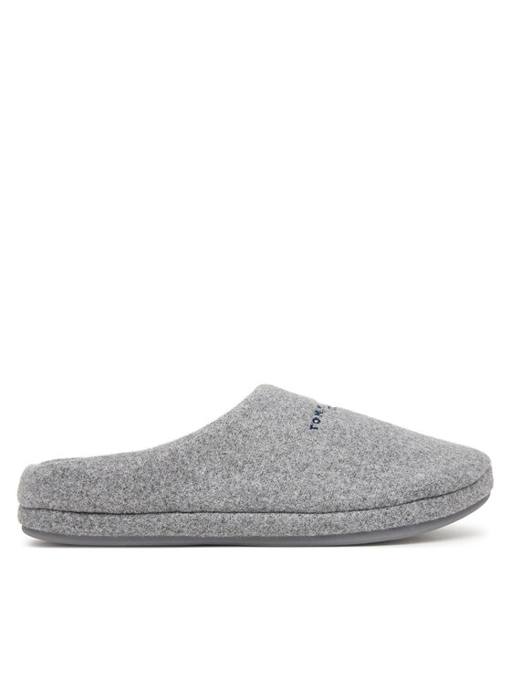 Tommy Hilfiger Tommy Hilfiger Papuci de casă Hilfiger Felt House Shoe FM0FM06017 Gri