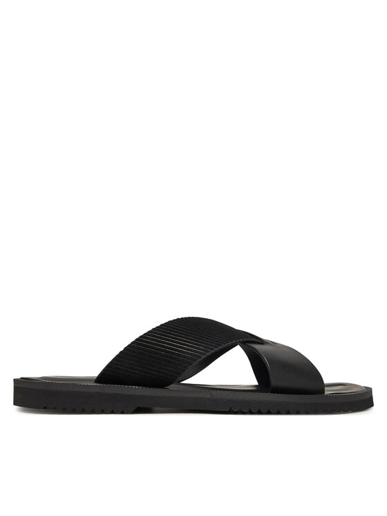 Emporio Armani Šľapky X4P124 XR340 K001 Čierna