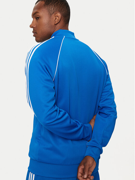 adidas adidas Majica dugih rukava adicolor Classics SST IL2493 Plava Slim Fit