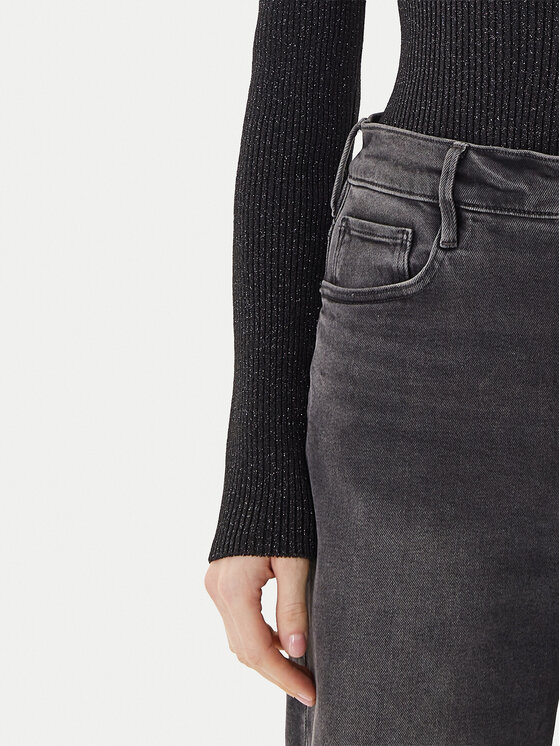 Just Cavalli Just Cavalli Пуловер 79PAFM10 CMR04 Черен Slim Fit