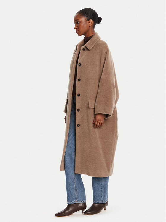Marella Marella Вълнено палто Icam 2523016122 Бежов Regular Fit