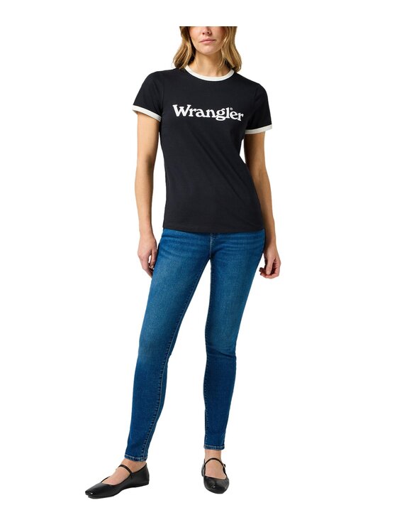 Wrangler Wrangler Jeansy 112355297 Niebieski Skinny Fit