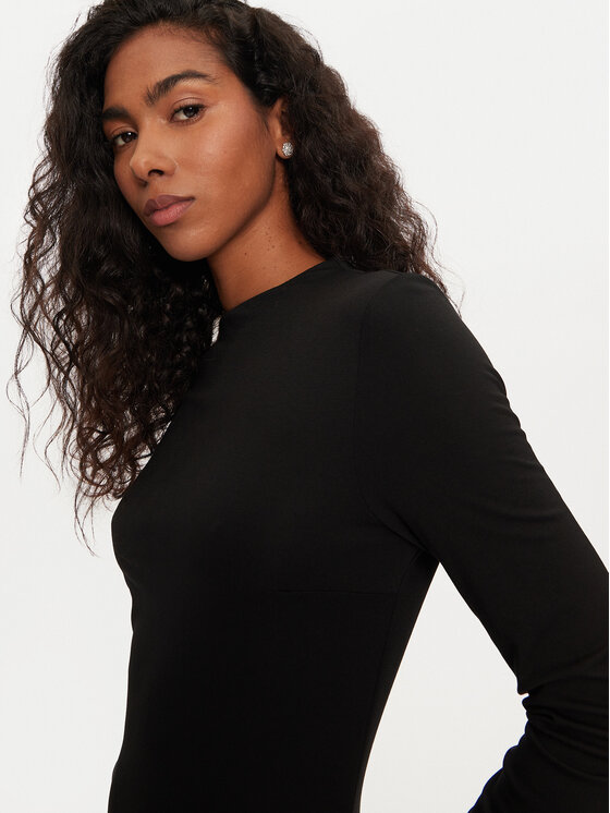 Imperial Imperial Rochie de zi AFBFIMU Negru Regular Fit