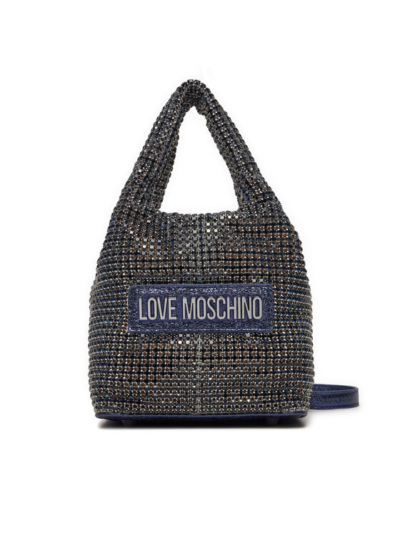 Zdjęcia - Torebka damska Moschino LOVE  Torebka JC4044PP1LLP176A Granatowy 