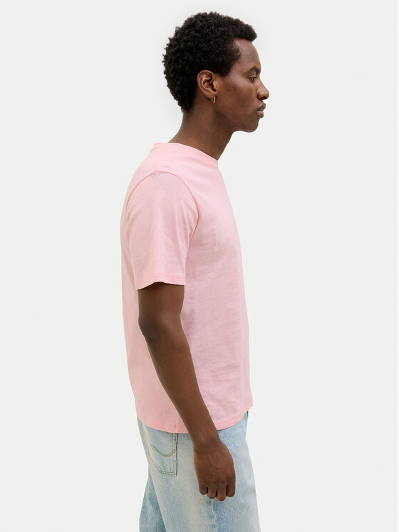 Jack&Jones Jack&Jones T-Shirt Almeria 12276962 Ροζ Regular Fit