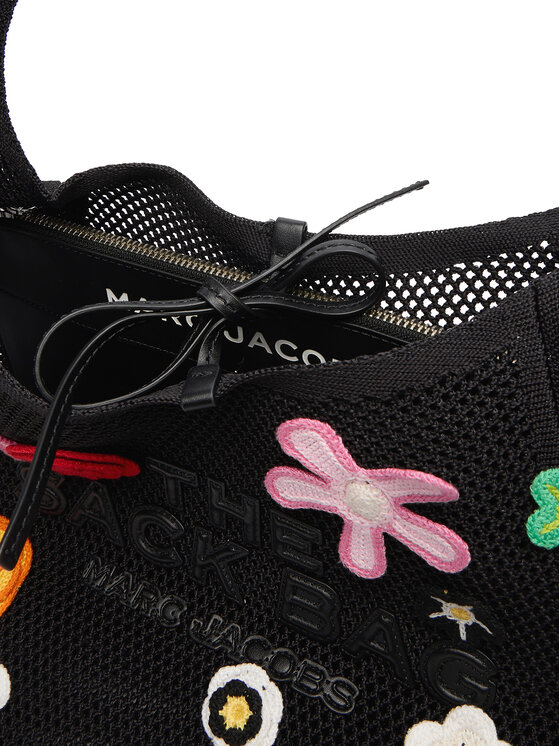 Marc Jacobs Marc Jacobs Geantă The Daisy Crochet Sack 2P5HSH027H03 Negru