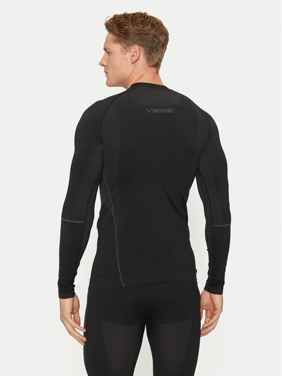 Viking Viking Bielizna termoaktywna górna Eiger Man Longsleeve 500/21/2081 Czarny Slim Fit