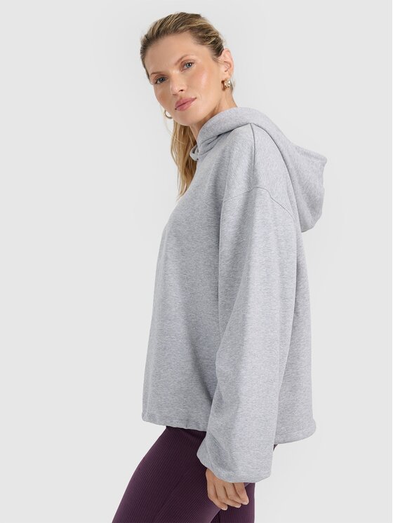 4F 4F Felpa 4FRAW25TSWSF2462-26M Grigio Regular Fit