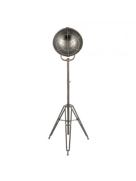 MIAhome MIAhome Lampa podłogowa Factory grey 175 cm Szary