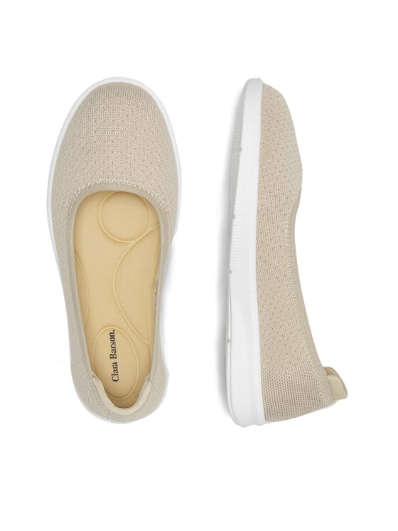 Clara Barson Clara Barson Ballerinas Merle H20630-01 Beige