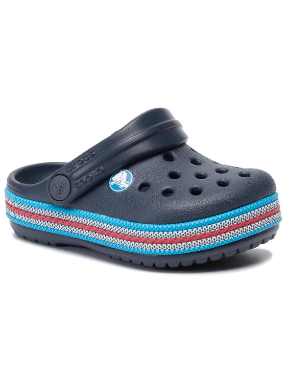 Crocs Klapki Crocband Sport Cord Clog K 205899 Granatowy Modivo.pl