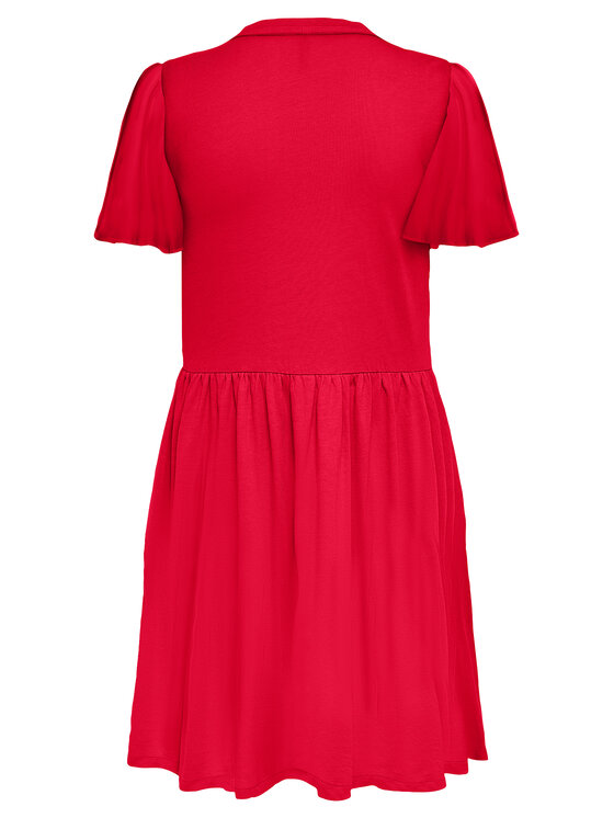 JDY JDY Літня сукня Star 15257228 Червоний Regular Fit