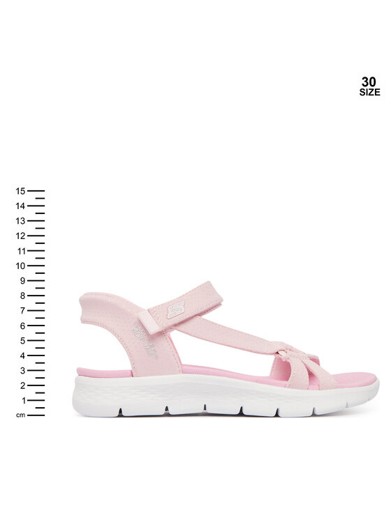 Skechers Skechers Sandali Slip-Ins: Go Walk Flex Sandal - Lots Of Sol 303028L/LTPK Rosa