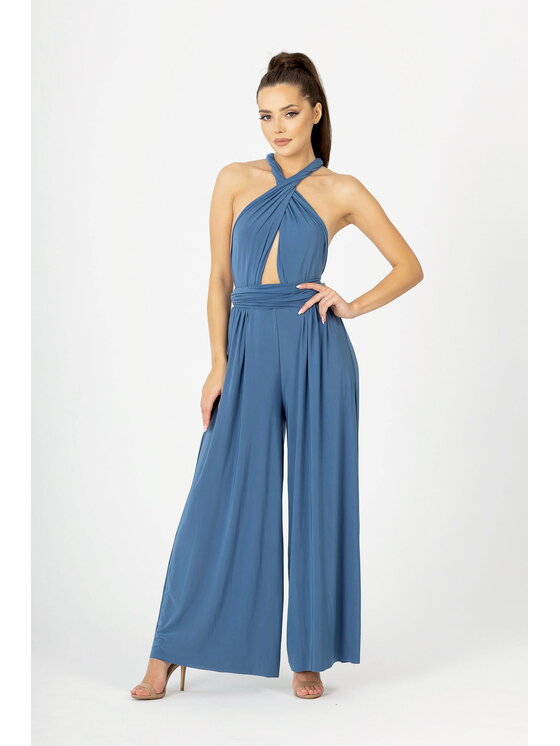 Aurora Aurora Jumpsuit Anake Blu Feminine Fit