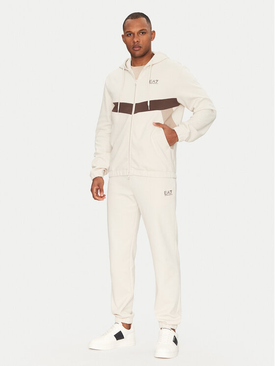 EA7 Emporio Armani EA7 Emporio Armani Tepláková souprava 7M000283 AF12660 U1112 Bílá Regular Fit