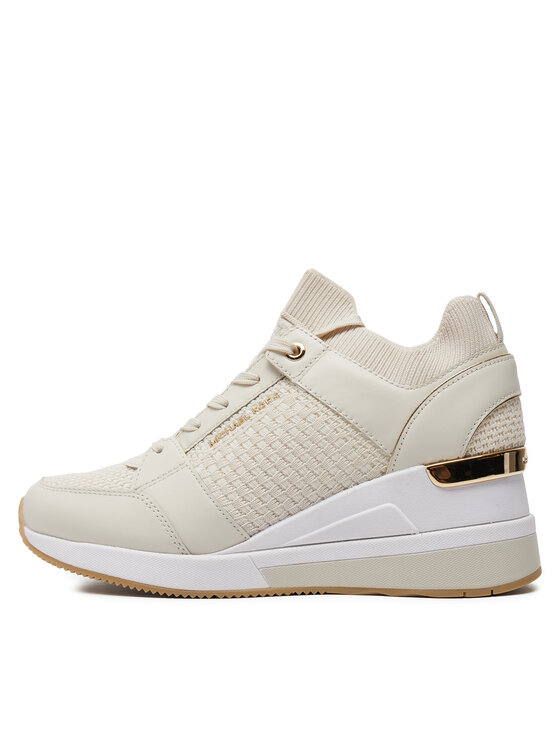 MICHAEL Michael Kors MICHAEL Michael Kors Сникърси Georgie 43S4GEFS1D Екрю