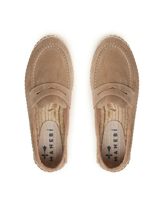 Manebi Manebi Espadryle Loafers Espadrilles W 1.9 LW Beżowy