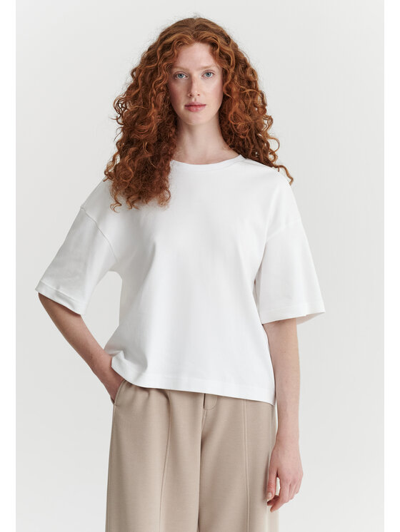 TATUUM TATUUM T-Shirt UMAMI Biały Classic Fit
