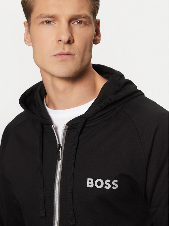 BOSS BOSS Mikina Authentic 50535830 Černá Regular Fit