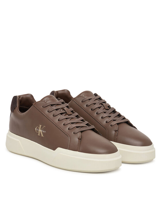 Calvin Klein Calvin Klein Sneakers Chunky Cupsole Laceup Croc Bt HM0HM02298 Dunkelbraun