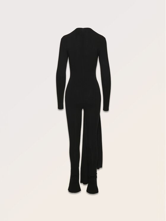 La Mania La Mania Jumpsuit FLEUR Nero Classic Fit