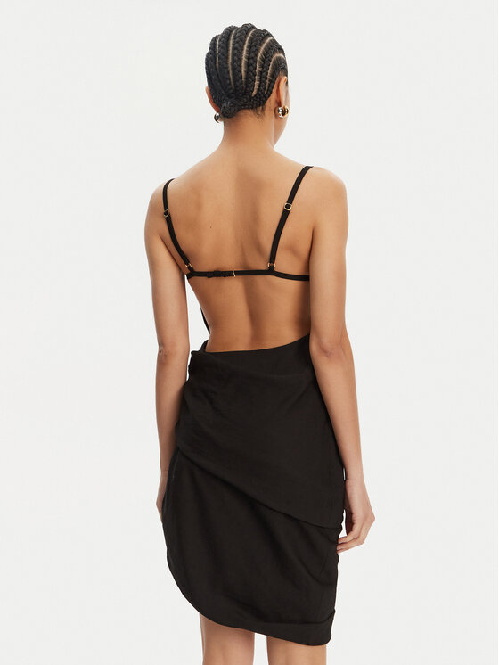 JACQUEMUS JACQUEMUS Rochie cocktail 22E243DR106-1020 Negru Regular Fit