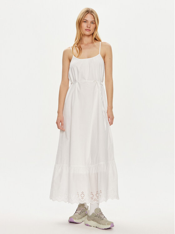 ONLY ONLY Ljetna haljina Lou 15313166 Bijela Regular Fit