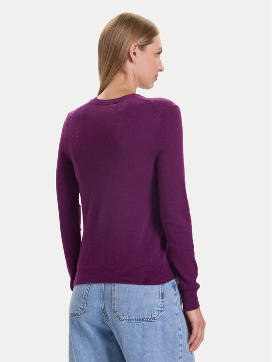 United Colors Of Benetton United Colors Of Benetton Pulover 1002D1K01 Vijolična Regular Fit