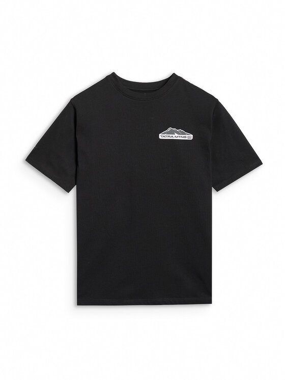 4F 4F T-Shirt APRES SKI Czarny Oversize