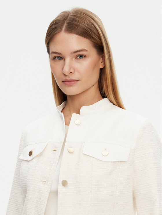 Guess Guess Teksajakk W5GL23 WH610 Ekrüüvärv Regular Fit