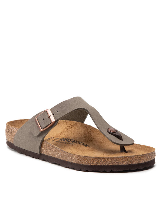 Birkenstock Birkenstock В'єтнамки Gizeh 0043391 Сірий