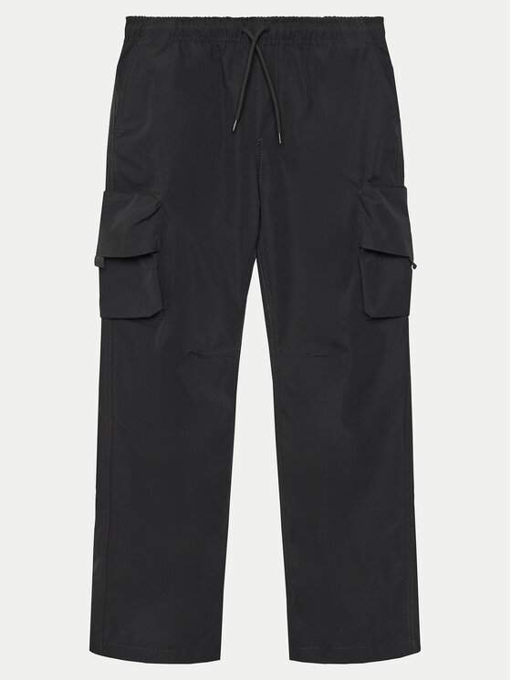 Jack & Jones Junior Pantaloni din material 12269493 Negru Regular Fit